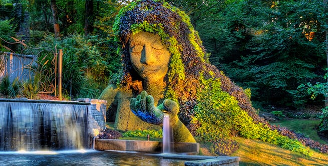 Dwellworks Global Mobility - All About Atlanta - Botanical Gardens