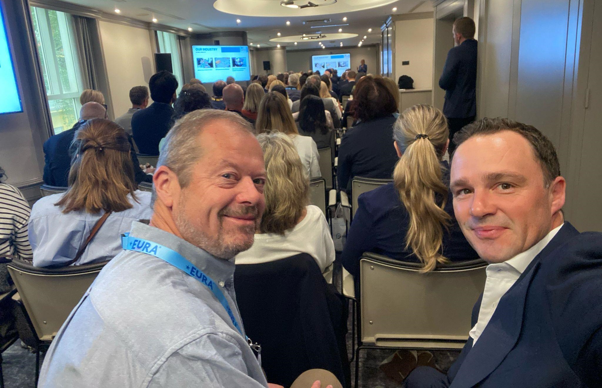 Dwellworks at EuRA 2025 - Andrew and Dima