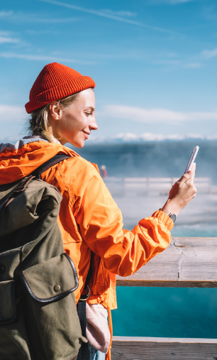 Woman On Phone