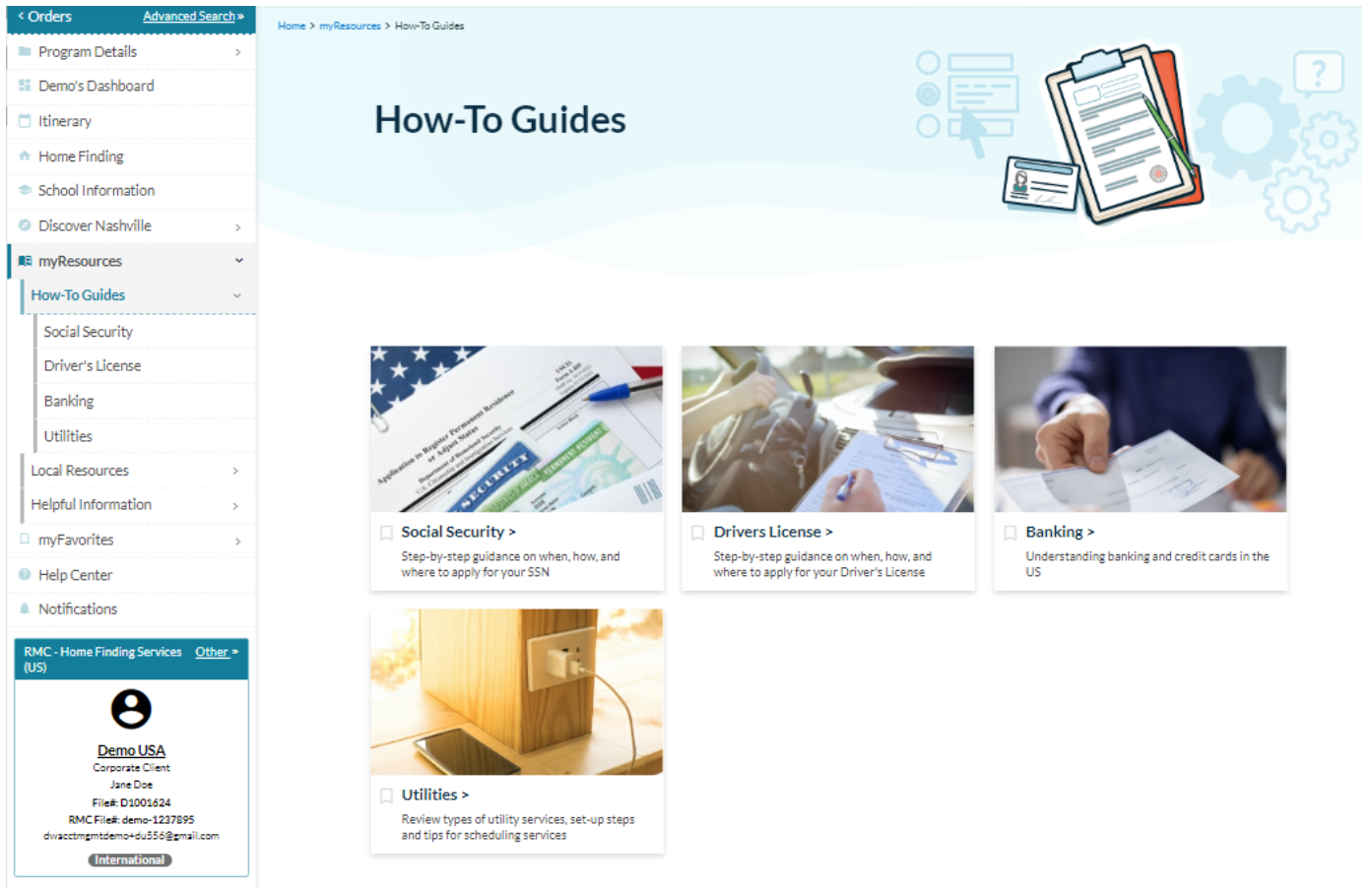 Dwellworks - Global Mobility, Destination Services - myDwellworks - How To Guides